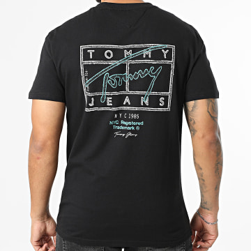 Tommy Jeans - Sign Spray T-Shirt 2319 Black