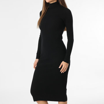 Tiffosi - Abito Pull Col Roulé Donna Chloé Nero