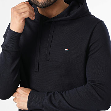 Tommy Hilfiger - Sweat Capuche Essential Cotton 1642 Bleu Marine