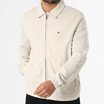 Tommy Hilfiger - Veste Zippée Essential Terry 1767 Beige Chiné