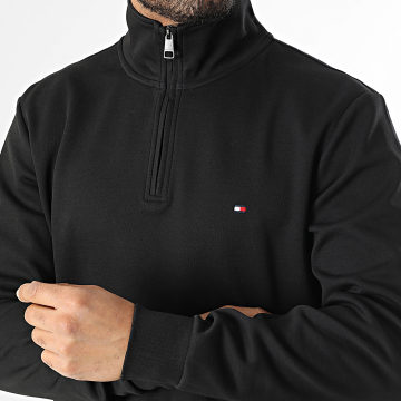 Tommy Hilfiger - Sudadera Cuello Alto Con Cremallera Essential Intechno 6510 Negra
