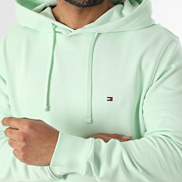 Tommy Hilfiger - Sweat Capuche Essential Terry 7235 Vert Clair