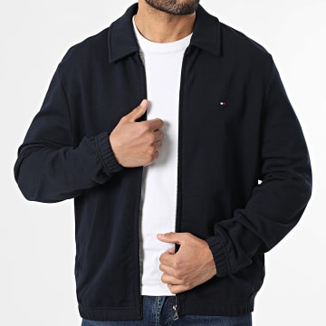 Tommy Hilfiger - Veste Zippée Essential Terry 1767 Bleu Marine