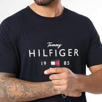 Tommy Hilfiger - Tee Shirt Brand Love Big Hilfiger 1455 Bleu Marine