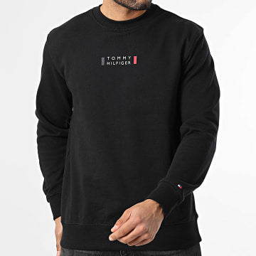 Tommy Hilfiger - Sweat Crewneck Brand Love 1428 Noir
