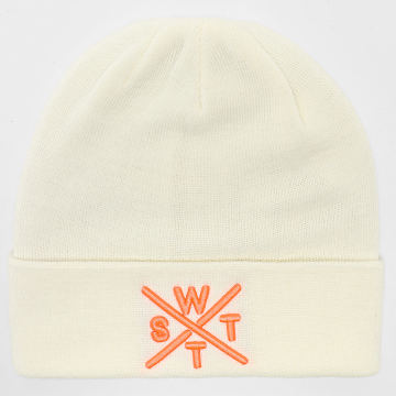 Watts - Gorro Piano Blanco Naranja