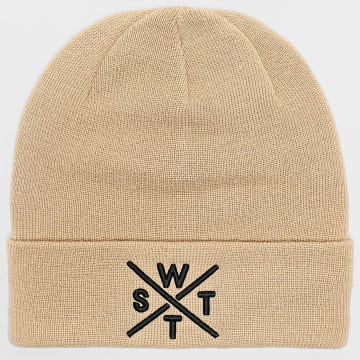 Watts - Gorro Piano Beige Negro
