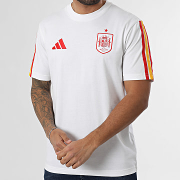 Adidas Sportswear - Tee Shirt Espagne FEF DNA KD4224 Blanc