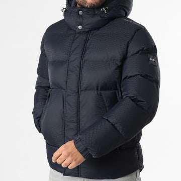 BOSS - Donsjas met capuchon Corbinian 5 50548727 Marineblauw