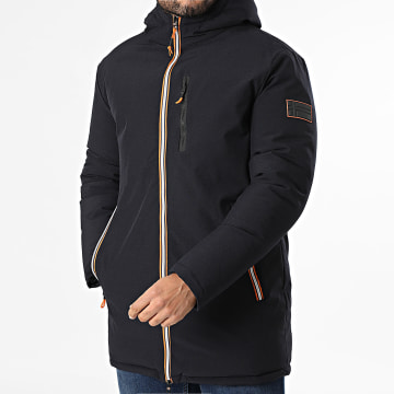 Geographical Norway - Parka Capuche Cassim Bleu Marine