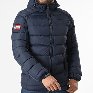 Geographical Norway - Donsjas met Capuchon Bombe DB Marineblauw