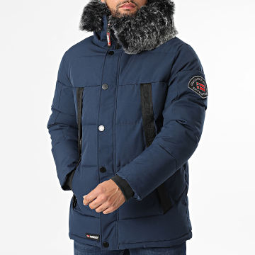 Geographical Norway - Parka com Capuz Bagage Preto