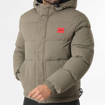 HUGO - Doudoune Capuche Baro 2541 50547897 Taupe