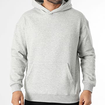 KZR - Sweat Capuche W24 Gris Chiné