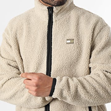 Tommy Jeans - Veste Sherpa Badge 2345 Beige