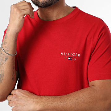 Tommy Hilfiger - Tee Shirt Brand Love Small Hilfiger 1456 Rouge