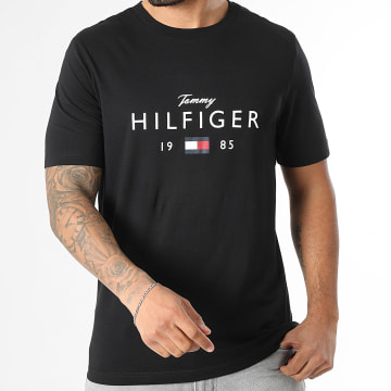 Tommy Hilfiger - Tee Shirt Brand Love Big Hilfiger 1455 Noir