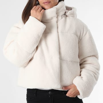 Classic Series - Plumífero polar con capucha mujer 610 Blanco