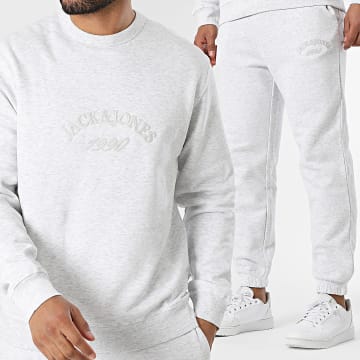Jack And Jones - Ensemble De Survetement Bleecker Gris Chiné