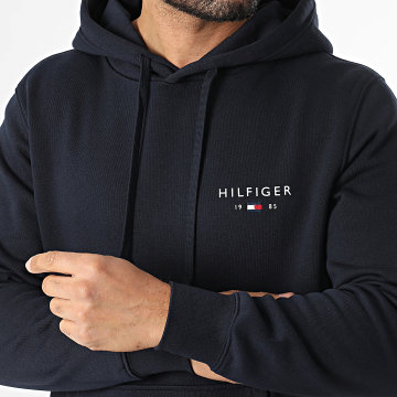 Tommy Hilfiger - Sweat Capuche Brand Love Small Hilfiger 1429 Noir