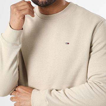 Tommy Jeans - Sweat Crewneck Flag 0741 Beige