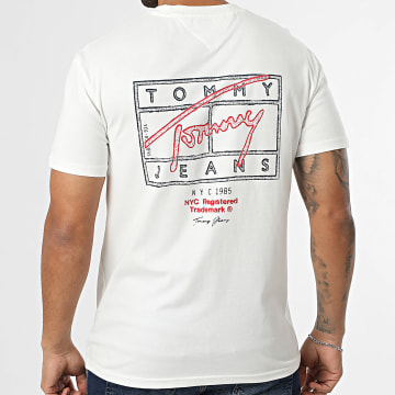 Tommy Jeans - T-Shirt Sign Spray 2319 Bianco