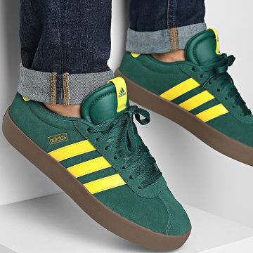 Adidas Sportswear - Baskets VL Court 3.0 JP7535 Core Green Yellow Gold Metallic