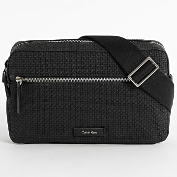 Calvin Klein - Umhängetasche Prägung Woven Kamera D3209 Schwarz