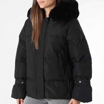 Classic Series - Plumífero con capucha Mujer 110 Negro