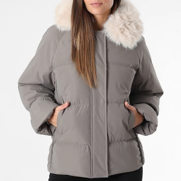 Classic Series - Doudoune Capuche Femme 110 Gris