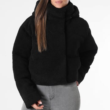 Classic Series - Women's Puffer Jacket with Hood 610 Black