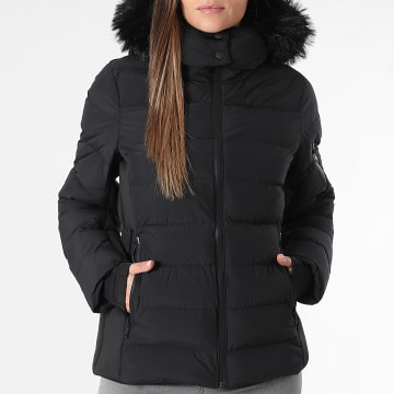 Classic Series - Piumino con cappuccio donna 601 Nero