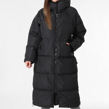 Classic Series - Piumino Lungo con Cappuccio Donna 061 Nero