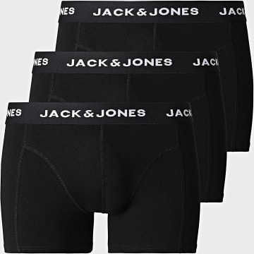 Jack And Jones - Lot De 3 Boxers Anthony Noir