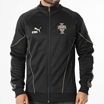 Puma - Giacca Zippata a Bande FPF King Anthem 783917 Nera