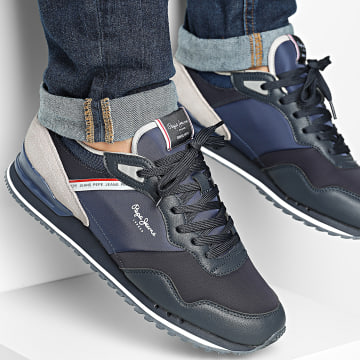 Pepe Jeans - Baskets London Cross PMS400013 Navy