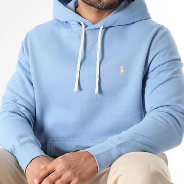 Polo Ralph Lauren - Sudadera con Capucha Original Player Azul Claro