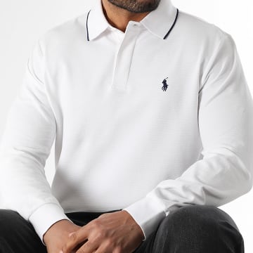 Polo Ralph Lauren - Polo de Manga Larga Original Player Blanco