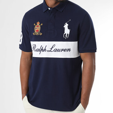 Polo Ralph Lauren - Polo de Mangas Cortas Big Player Azul Marino