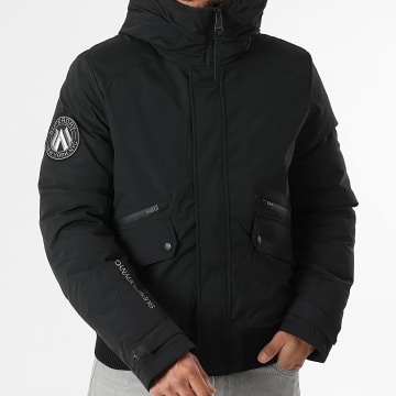 Superdry - Blusón Capucha City Padded M5011908A Negro