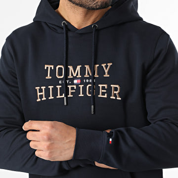 Tommy Hilfiger - Sweat Capuche Icon Intechno 2528 Bleu Marine