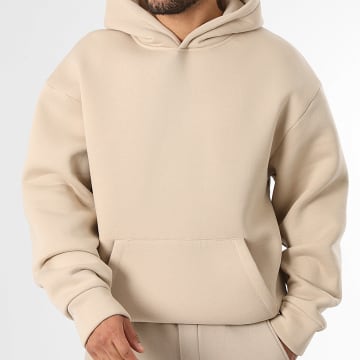 LBO - Sweat Capuche 4072 Beige