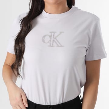 Calvin Klein - Tee Shirt Femme E827G Violet Clair