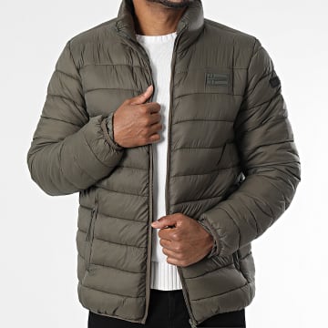 Geographical Norway - Casaco de penas Amichoko Basic Verde Kaki