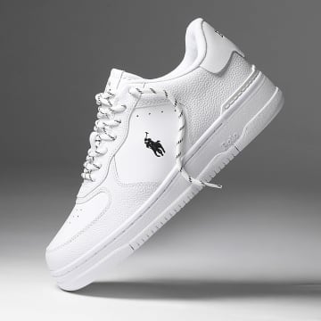 Polo Ralph Lauren - Baskets Masters Court White Black x SUPERLACED