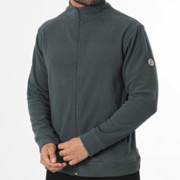 Paname Brothers - Fleecejacke mit Reißverschluss Claude Anthrazit