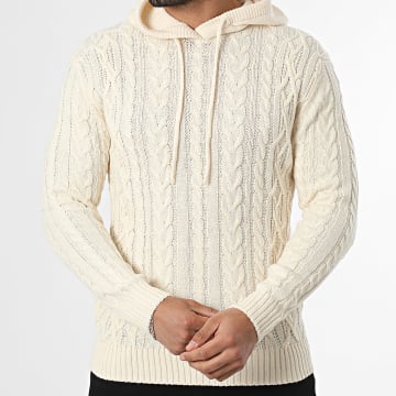 Paname Brothers - Jersey con Capucha 1021 Beige Claro