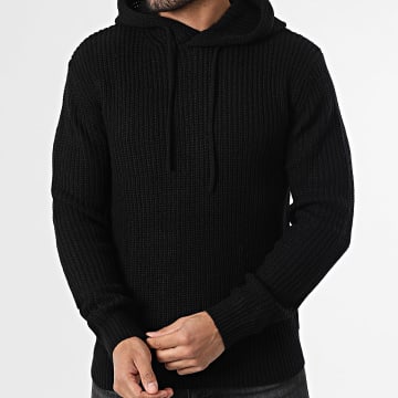 Paname Brothers - Jersey con Capucha Cotelé 1013 Negro