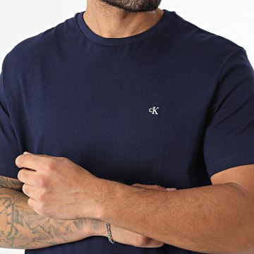 Calvin Klein - Camiseta RD254G Azul Marino Blanco
