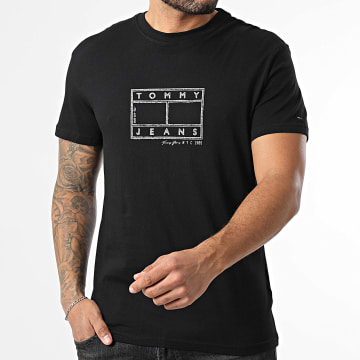 Tommy Jeans - Center Flag T-Shirt 2317 Black
